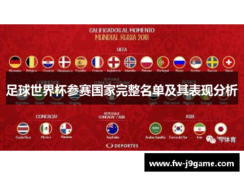 足球世界杯参赛国家完整名单及其表现分析